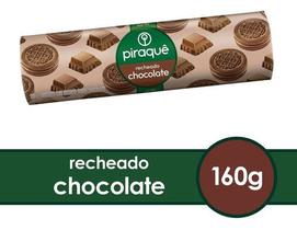 Bolacha Recheada Chocolate 160g c/20 - Piraquê Bolacha Recheada Chocolate 160g c/20 - Piraquê
