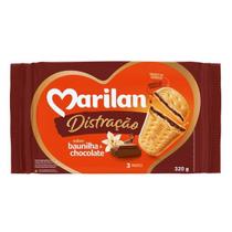 Bolacha Sabor Baunilha com Chocolate Marilan Distração 360g Bolacha Sabor Baunilha com Chocolate Marilan Distração 360g