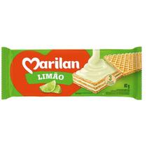 Bolacha Wafer Casquinha Crocante e Recheio de Limão Cremoso