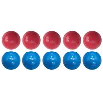 Bolas 50mm Mata-Mata (Vermelha e Azul) (10 Bolas)