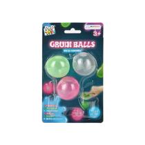 Bolas Adesivas Neon Grudi Balls Multikids - BR1550