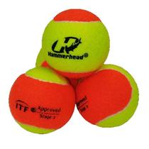 Bolas Beach Tennis Hammerhead Kit com 3 - Amarlja Bolas Beach Tennis Hammerhead Kit com 3 - Amarlja