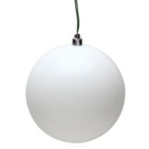 Bolas de Adorno Navideño Vickerman Blanco Mate 2.4 cm Paquete de 24 Bolas de Adorno Navideño Vickerman Blanco Mate 2.4 cm Paquete de 24