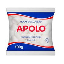 Bolas de Algodão 100g Apolo