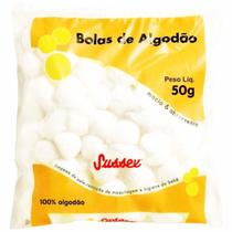 Bolas de Algodão 50g - Sussex Bolas de Algodão 50g - Sussex