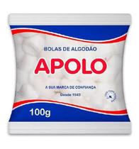 Bolas de algodão apolo 100% algodão hidrófilo macio e absorvente 100g Bolas de algodão apolo 100% algodão hidrófilo macio e absorvente 100g