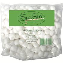 Bolas de algodão Spa Stix 500 unidades, tamanho médio, supermacias Bolas de algodão Spa Stix 500 unidades, tamanho médio, supermacias