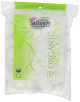 Bolas de algodão Swisspers Organics 80
