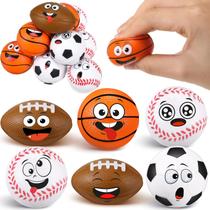 Bolas de alívio de estresse Arrowbash Arrowbash, 12 unidades, mini rosto