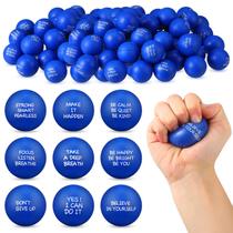 Bolas de alívio de estresse Shappy Inspirational PU 72 unidades azuis Bolas de alívio de estresse Shappy Inspirational PU 72 unidades azuis