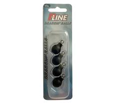 Bolas de arrasto de aço P-Line PLSDB2/3 60 ml, pacote com 4 unidades para Bobber Dogging