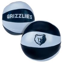 Bolas de basquete de brinquedo Franklin Sports NBA Memphis Grizzlies, pacote com 2 Bolas de basquete de brinquedo Franklin Sports NBA Memphis Grizzlies, pacote com 2