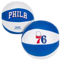 Bolas de basquete de brinquedo Franklin Sports NBA Philadelphia 76ers, pacote com 2 Bolas de basquete de brinquedo Franklin Sports NBA Philadelphia 76ers, pacote com 2