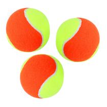 Bolas de beach tenis laranja e amarela 3 unidades