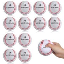 Bolas de beisebol de espuma ADIZHAM, kit com 12 unidades, 23 cm, macias para treino Bolas de beisebol de espuma ADIZHAM, kit com 12 unidades, 23 cm, macias para treino
