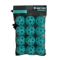 Bolas de beisebol de plástico Mini Popper Bandit Sports (pacote com 12)