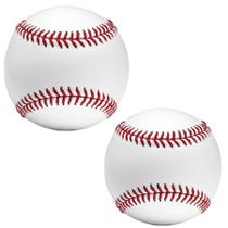 Bolas de beisebol OMYOPY 9 polegadas, lisas, núcleo de cortiça dura, kit com 2 Bolas de beisebol OMYOPY 9 polegadas, lisas, núcleo de cortiça dura, kit com 2
