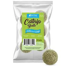 Bolas de Catnip Raw Paws para Gatos - Pacote com 6 Unidades