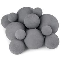 Bolas de Cerámica para Fogón Stanbroil de 5-13 cm Tamaños Mixtos Paquete de 12