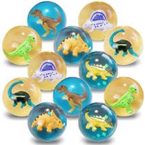 Bolas de Dinossauro 3D ArtCreativity - 5cm de Altura - Brinquedo Infantil