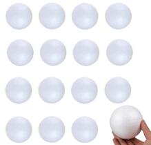 Bolas de Espuma para Manualidades LOMIMOS 15 unidades de 7.5 cm Color Blanco para DIY