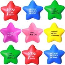 Bolas de estresse de espuma Chalyna Motivational Star 30 peças