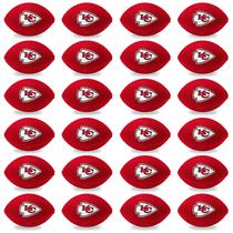 Bolas de estresse Franklin Sports NFL Kansas City Chiefs x24