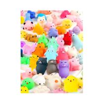 Bolas De Estresse Kawaii Mochi Squishies Para Crianças, Brinquedos De Apertar, 10, 20, 30, 50PCS,