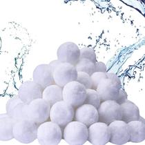 Bolas de Filtro para Piscina Haeaqtar 1,4 kg para Filtro de Arena de 55 kg Bolas de Filtro para Piscina Haeaqtar 1,4 kg para Filtro de Arena de 55 kg