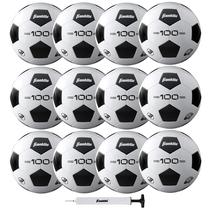 Bolas de futebol Franklin Sports F-100 Youth tamanho 3, pacote com 12 unidades com bomba