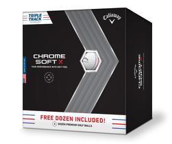 Bolas de Golfe Callaway Chrome Soft X 22 Triple Track