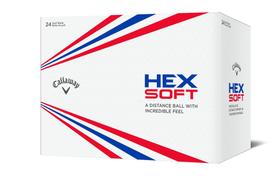 Bolas de golfe Callaway Hex Soft White 2 dúzias Bolas de golfe Callaway Hex Soft White 2 dúzias