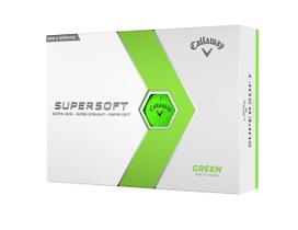 Bolas de golfe Callaway Supersoft 2023 versão verde Bolas de golfe Callaway Supersoft 2023 versão verde