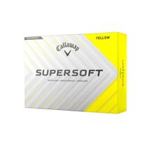 Bolas de golfe Callaway Supersoft 2025 amarelas