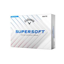 Bolas de golfe Callaway Supersoft 2025 brancas