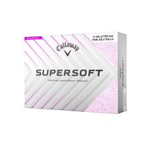 Bolas de golfe Callaway Supersoft 2025 Pink Splatter