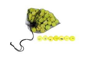 Bolas de Golfe Clean Green Pacote com 48 Unidades em Saco de Malha Neon Amarelo Bolas de Golfe Clean Green Pacote com 48 Unidades em Saco de Malha Neon Amarelo