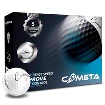 Bolas de golfe LA CACARIZA Cometa Tour, pacote de 12 bolas de golfe premium de 3 camadas