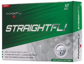 Bolas de Golfe Maxfli StraightFli Pacote com 12 Unidades 2-Peças Bolas de Golfe Maxfli StraightFli Pacote com 12 Unidades 2-Peças