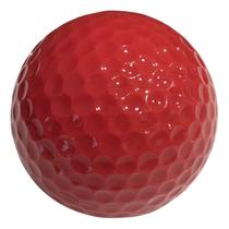Bolas de Golfe Miniatura Infusion - Bolas Coloridas para Mini Golfe - Pacote com 24 Bolas Vermelhas Bolas de Golfe Miniatura Infusion - Bolas Coloridas para Mini Golfe - Pacote com 24 Bolas Vermelhas