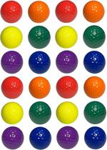 Bolas de Golfe Miniatura Infusion Kit com 24 Unidades Cores Sortidas Bolas de Golfe Miniatura Infusion Kit com 24 Unidades Cores Sortidas