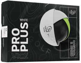 Bolas de golfe modelo Vice Pro Plus 2025 para altas velocidades de giro