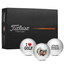 Bolas de golfe MYCUSTOMGOLFBALL Pro V1 personalizadas - pacote com 12