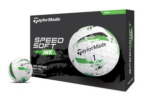Bolas de golfe TaylorMade SPEEDSOFT Ink Green 1 dúzia