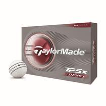 Bolas de golfe TaylorMade TP5x Stripe, uma dúzia