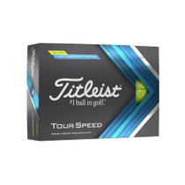 Bolas de golfe Titleist Tour Speed Yellow Uma dúzia