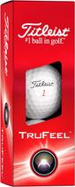 Bolas de golfe Titleist TruFeel 2024 brancas - pacote com 3