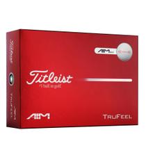 Bolas de golfe Titleist TruFeel AIM toque macio precisão