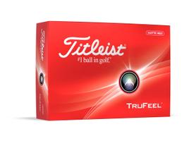 Bolas de golfe Titleist TruFeel Matte Red 12 unidades