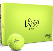 Bolas de Golfe Vice Golf Pro Neon Lima 1 Dúzia